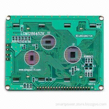 2-layer PCB with Gold Plating and 0.5oz Copper Thickness